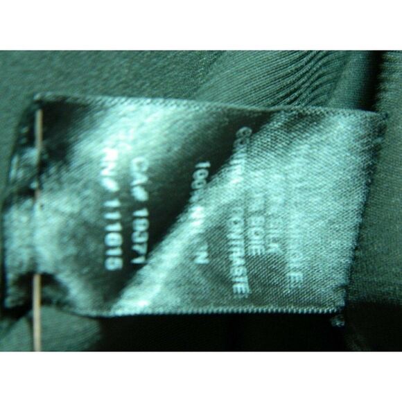 Robert‎ Rodriguez Dress Size 0 Black Silk One Sleeve Ruffle Detail Size 0 - Picture 10 of 10